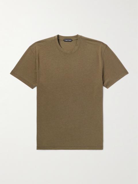 TOM FORD Lyocell and Cotton-Blend Jersey T-Shirt