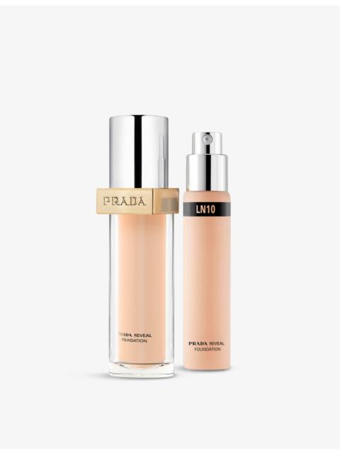Prada Reveal skin optimising refillable foundation 30ml