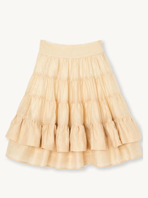 Sandro Short skirt with ruffles