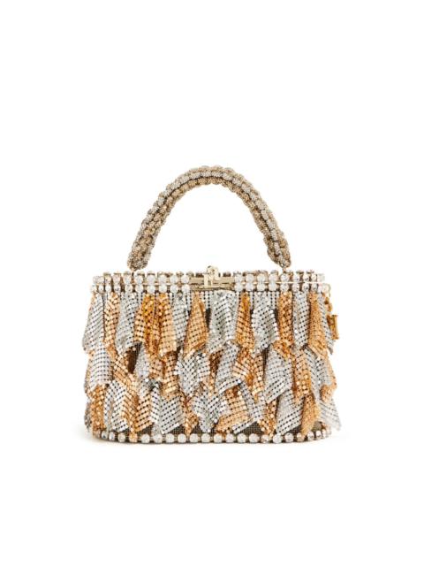Holli Lustrini crystal-embellished bag