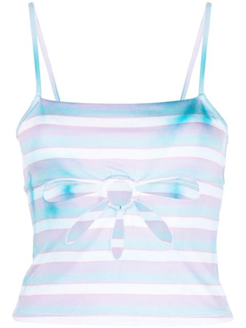 Collina Strada stripe-detail tank top