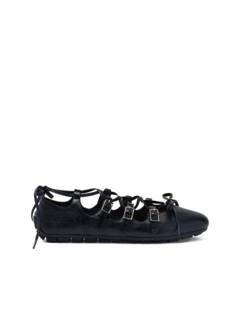 Simone Rocha Ghillie ballerina shoes