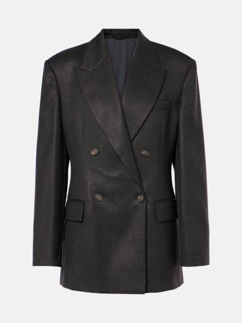 Brunello Cucinelli Wool-blend blazer