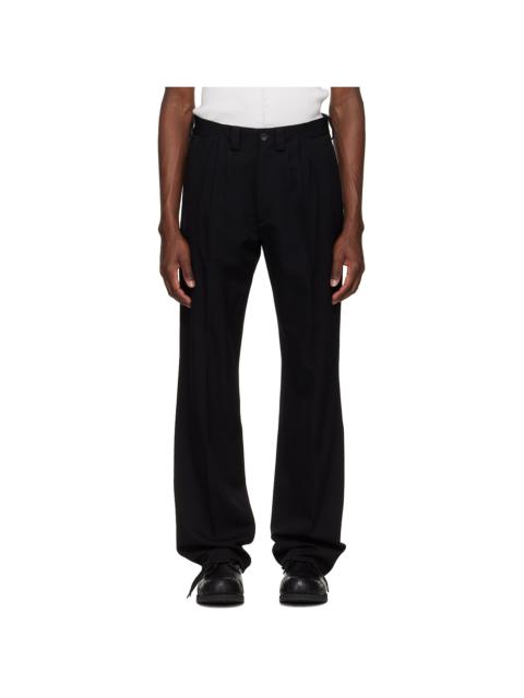 Kiko Kostadinov Black Csomor Trousers