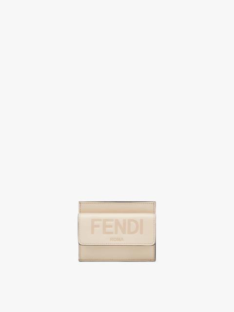 FENDI Pink leather card holder