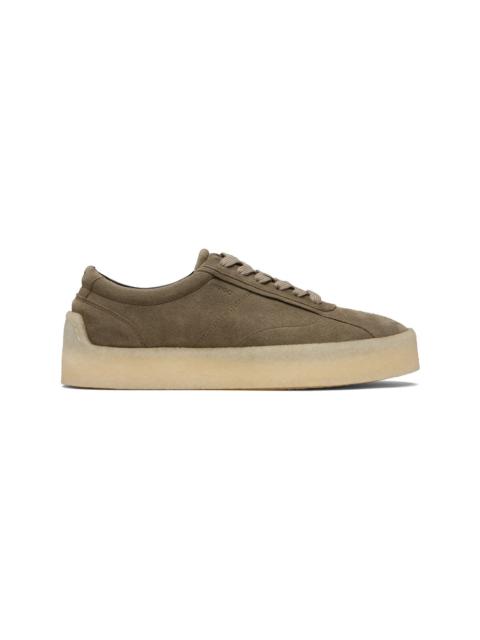 HUGO Khaki Suede Sneakers