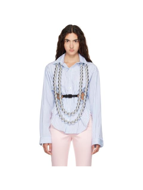 VAQUERA 'XL Silver Ball' Necklace