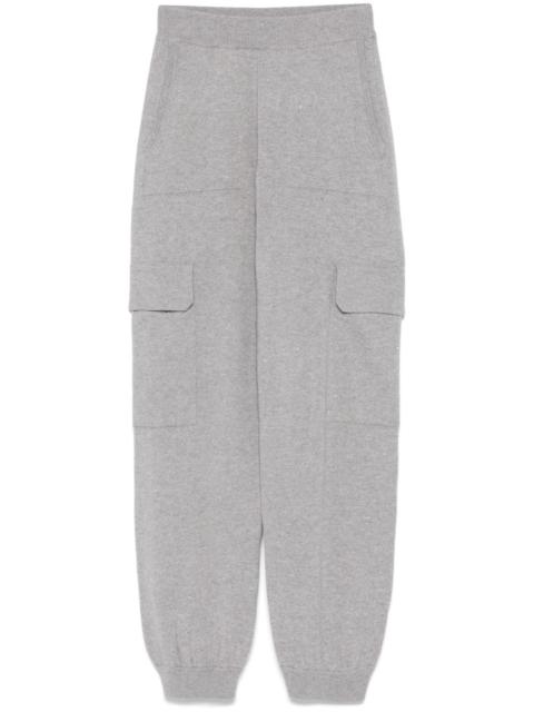 PESERICO fine-knit track pants