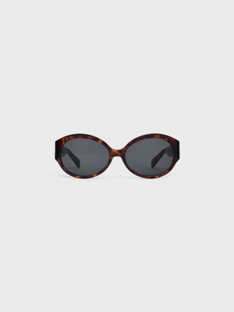 Celine - Oversized S002 Sunglasses in Acetate - Black - for Women