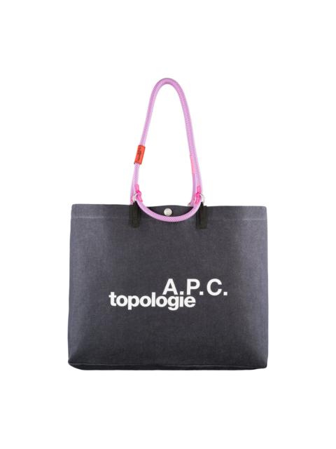 A.P.C. TOPOLOGIE SHOPPING BAG