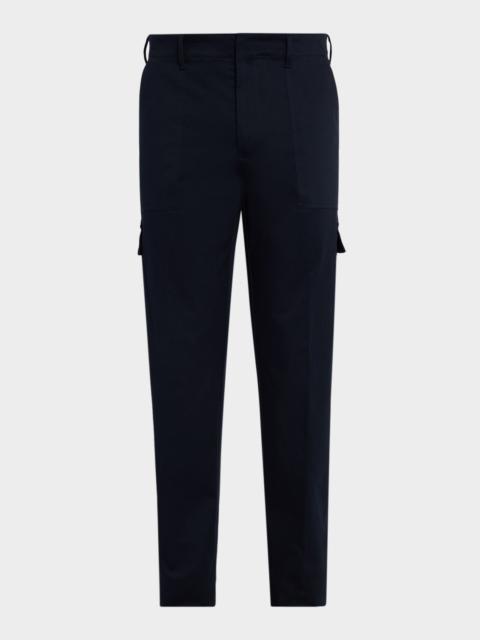 Etro Men's Flap Pocket Straight-Leg Cargo Pants