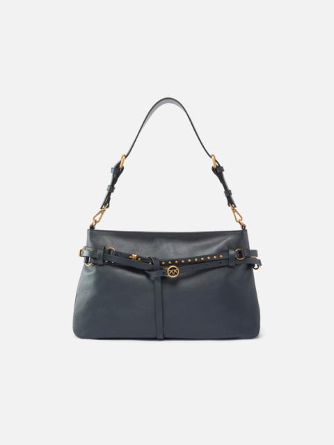 PINKO BELT BAG MEDIUM SHOULDER BAG IN LEATHER