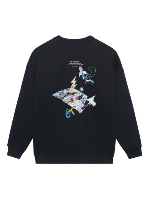 Li-Ning Li-Ning Way Of Wade Be The Dreamer Graphic Sweatshirt 'Black' AWDSI39-1