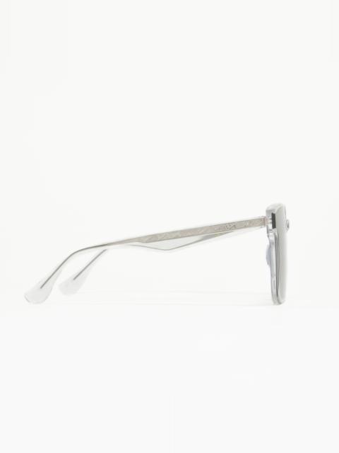 EVISU MONOGRAM TEMPLE SQUARE SUNGLASSES