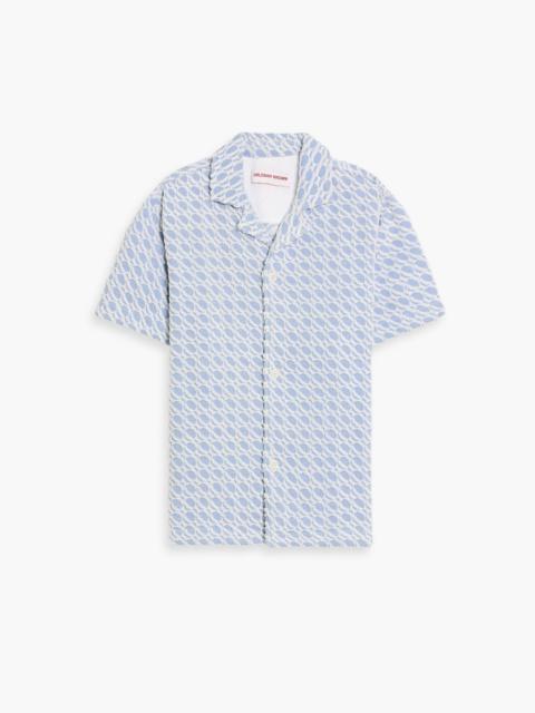 ORLEBAR BROWN Howell cotton-terry shirt