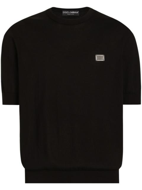 Dolce & Gabbana logo-plaque T-shirt