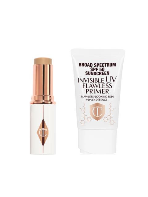 Charlotte Tilbury UNREAL GLOW & INVISIBLE SPF 50 KIT FACE KIT