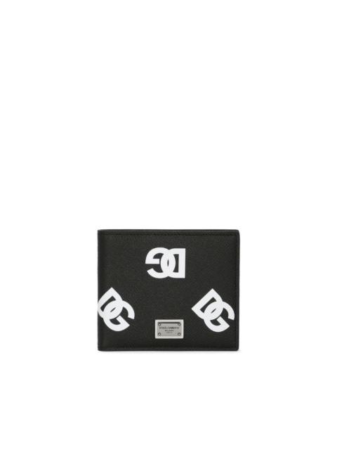 logo-print bi-fold wallet
