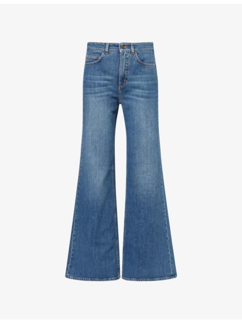 ME+EM Wide Kick-Flare Denim Jeans