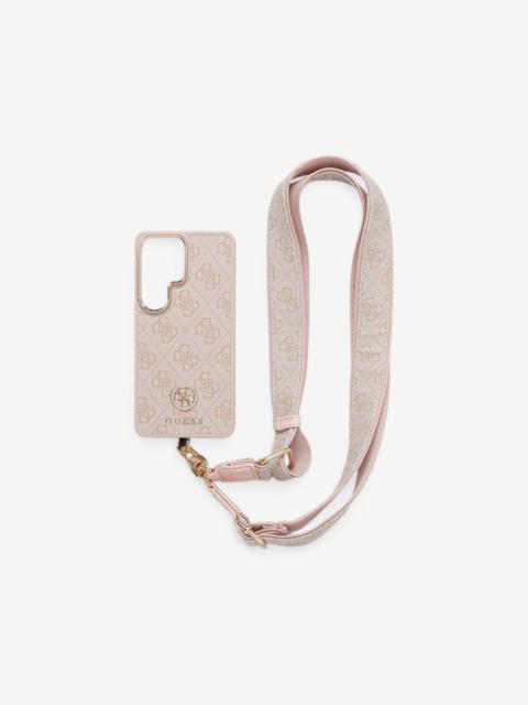 GUESS USA Samsung Galaxy S26 Ultra logo-print strap phone case