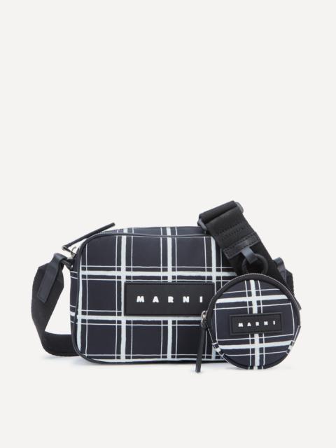 Marni Checkered Camera Bag