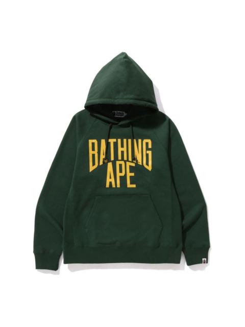 A BATHING APE® A Bathing Ape NYC Logo Hoodie 'Green' 1J80-114-007-GRN