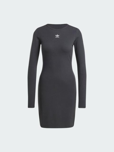 adidas Essentials Rib Long Sleeve Dress