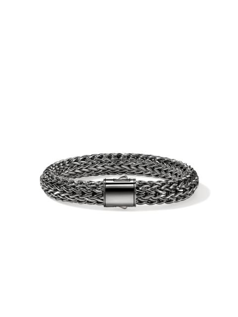 Icon Bracelet, Dark Silver, 10.5MM