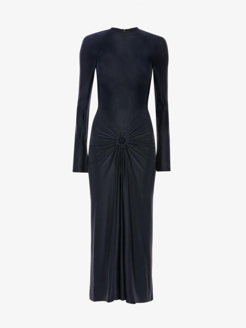 Frances Midi Dress In Navy