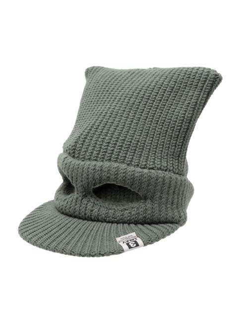 Maison MIHARAYASUHIRO Masked Cat Visor Knit Cap