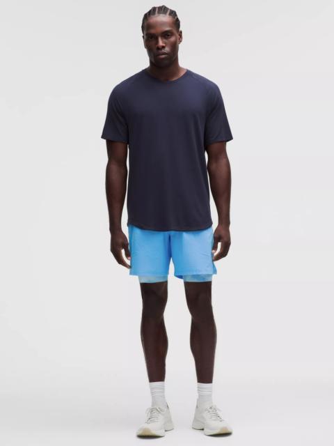 lululemon License to Train Lined Short 7"