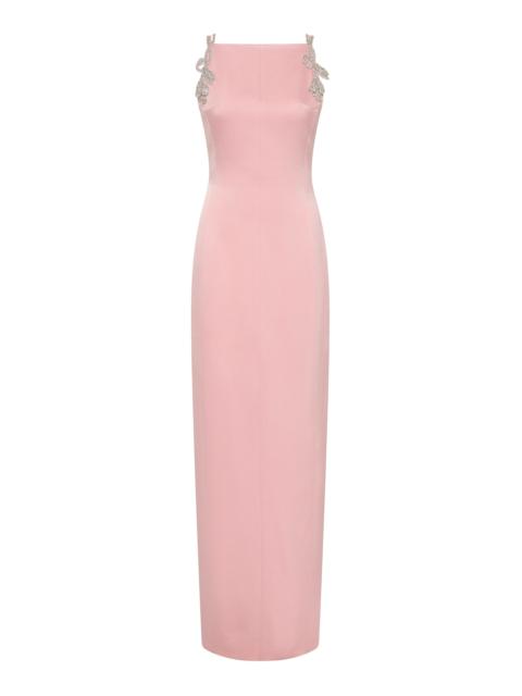RACHEL GILBERT Oryx Column Gown pink