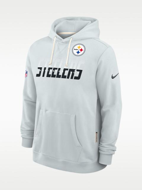 Nike Pittsburgh Steelers Sideline Standard Issue Men's Nike Dri-FIT NFL Pullover Hoodie