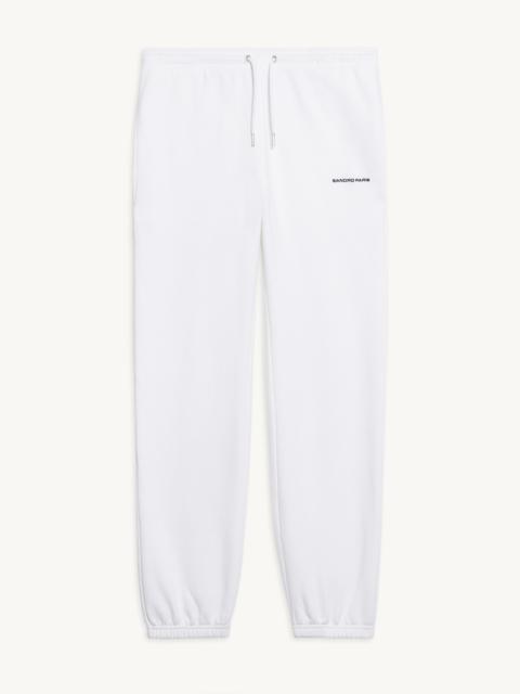 Sandro Joggers with Sandro Paris embroidery
