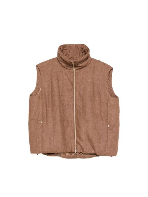 Herno Nylon zipped vest