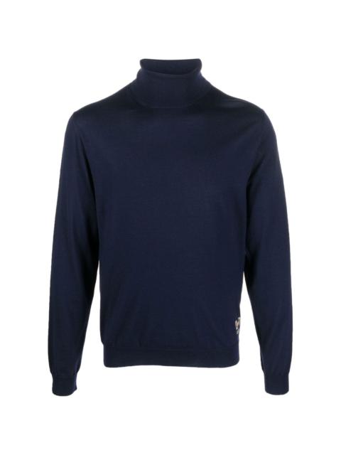 GUCCI logo-print knitted jumper