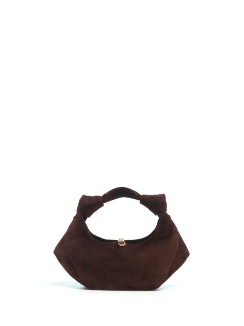 GABRIELA HEARST Mini Antonia Bag in Chocolate Suede