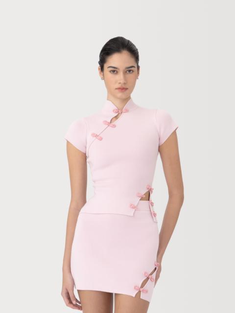 SAU LEE CHASE KNIT TOP