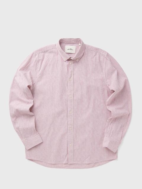 Les Deux Konrad Stripe Cotton Linen Shirt