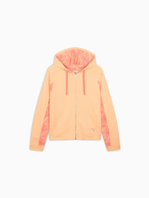 PUMA ESSENTIALS GRAPHIC Women's Full-Zip Hoodie