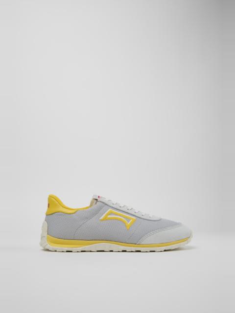 CAMPERLAB Multicolor Textile and Nubuck Leather Sneakers for Men.