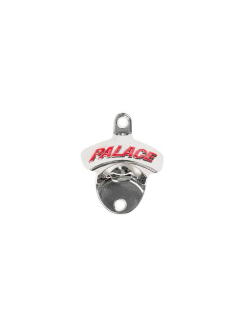 PALACE METAL WALL MOUNTED BOTTLE OPENER SILVER / RED