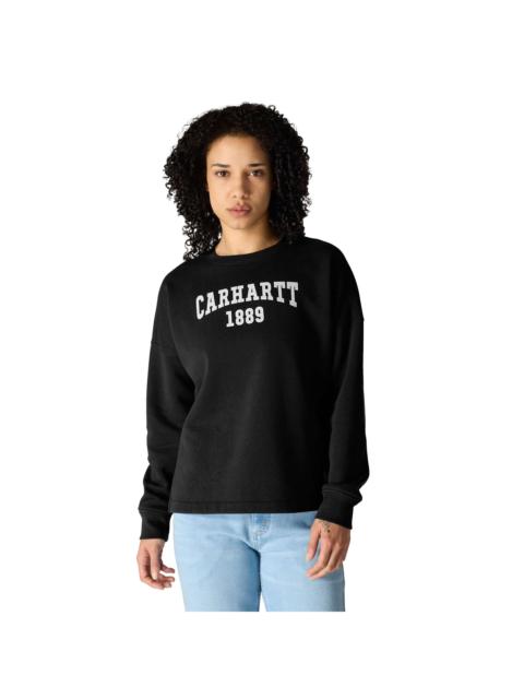 Carhartt Women's Loose Fit Midweight Carhartt Graphic Sweatshirt