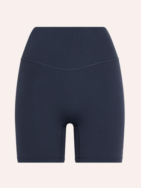 P.E NATION SIGNATURE 5" BIKE SHORT IN MARINE BLUE