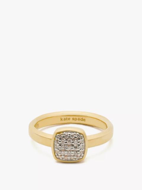 kate spade Kate Spade Fine Time To Shine Pavé Diamond Ring