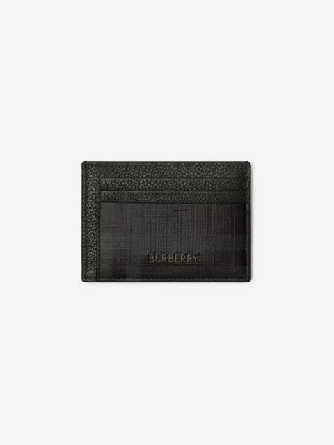 Burberry City Check Clip Card Case