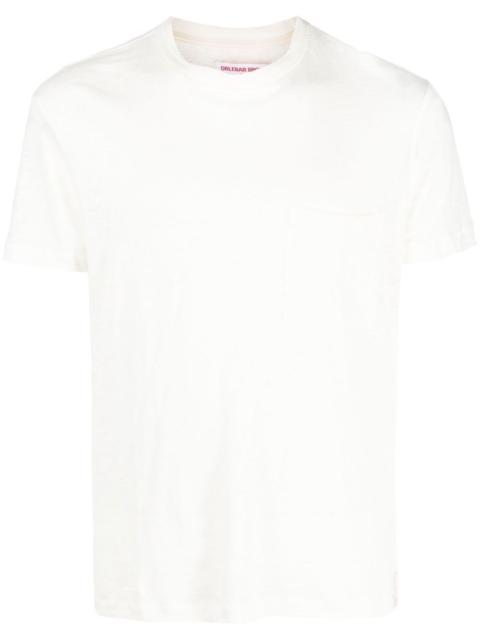 ORLEBAR BROWN short-sleeve linen-flax T-shirt