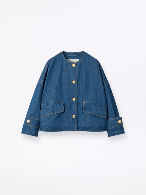 Mackintosh Humbie Collarless Denim Jacket