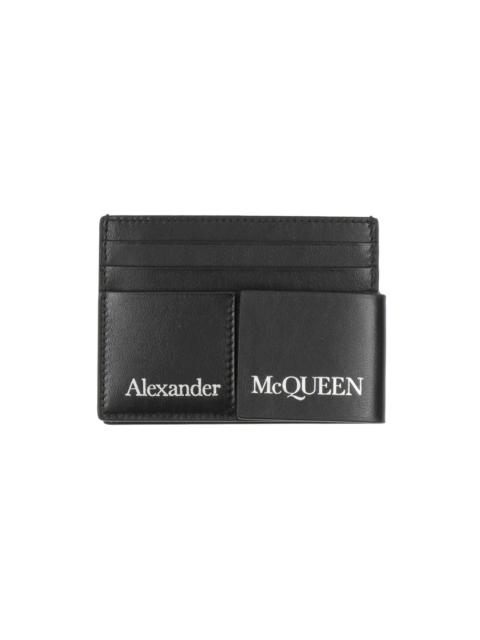 Alexander McQueen Black Men's Document Holder