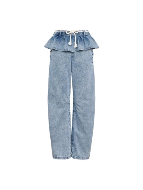 adidas (WMNS) adidas 2IN1 Pants Asia Sizing 'Blue' KT3051